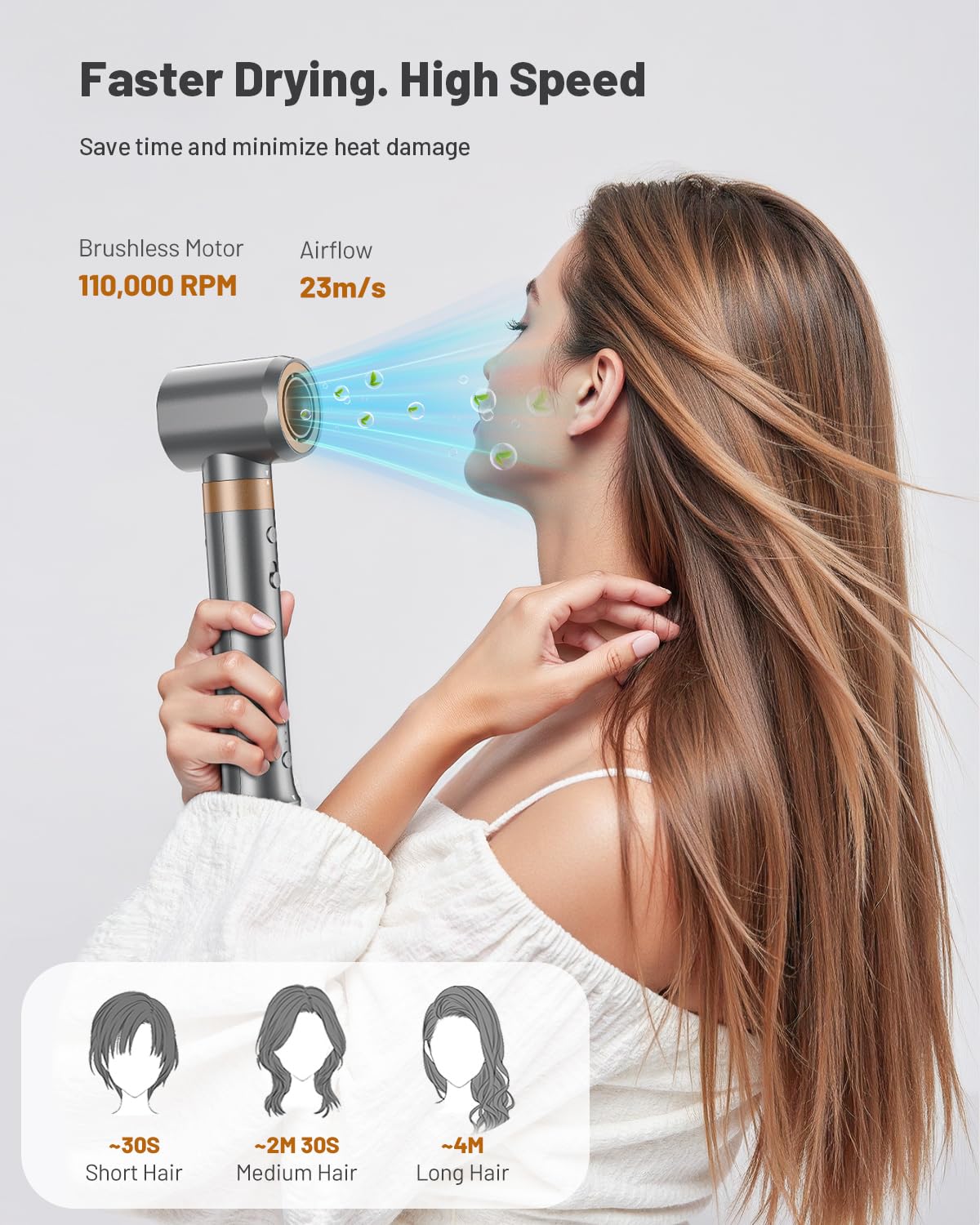 Makes the included attachments and kit value more visible to shoppers.