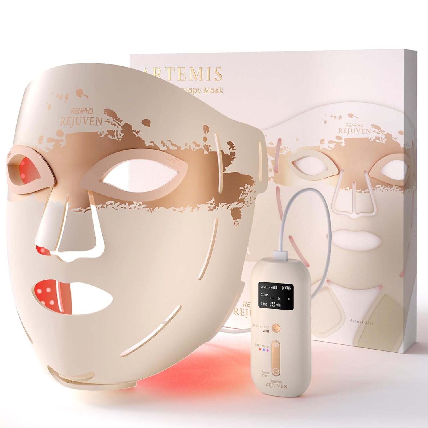 Full-face coverage, premium design, and immediate product recognition.
