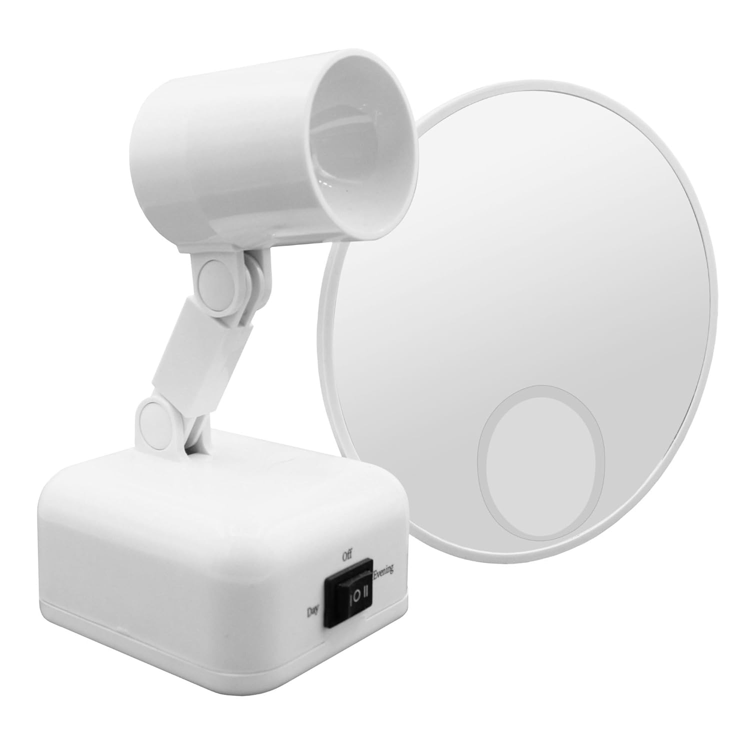 Helps communicate the LED lighting, magnification area, and build details that matter for precision tasks.