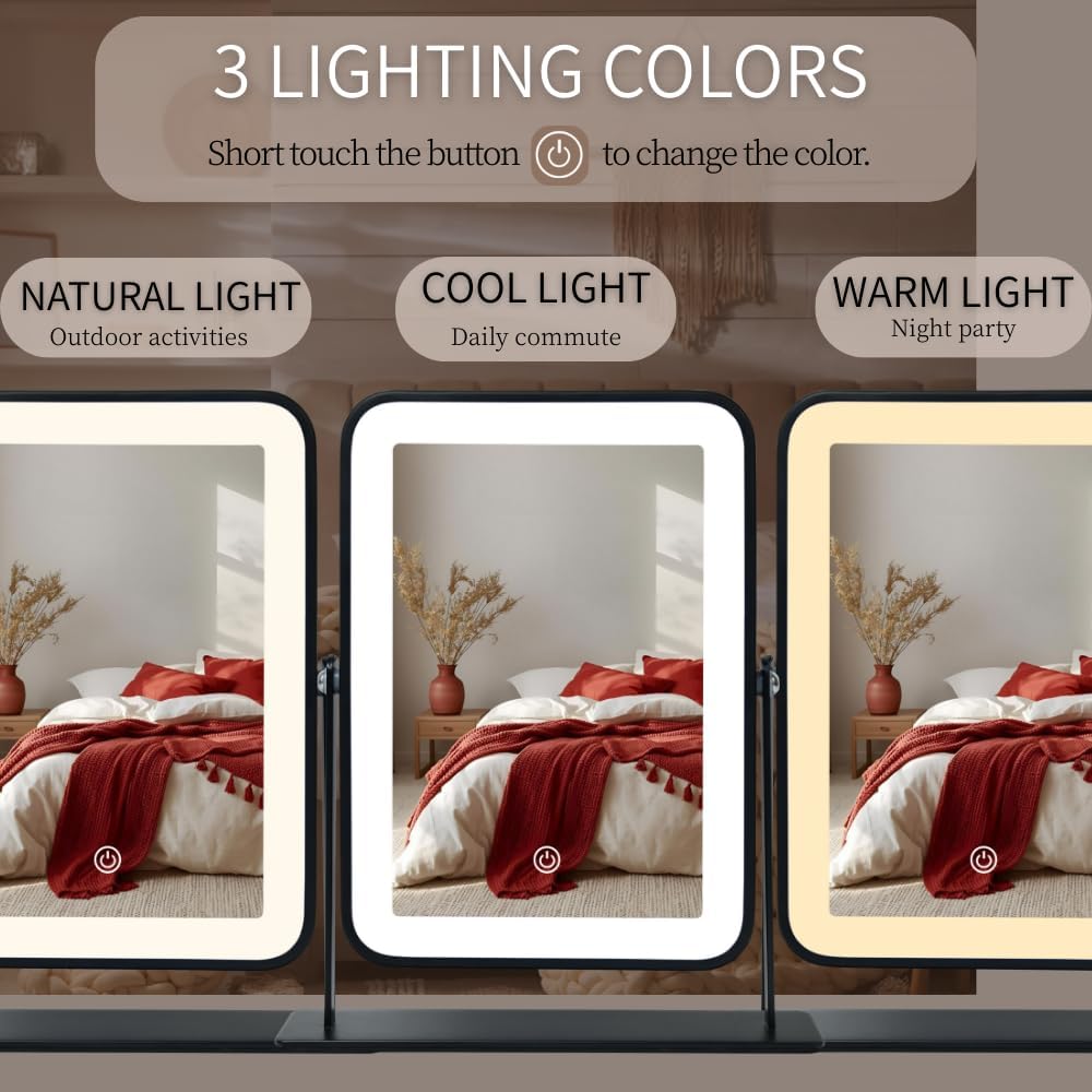 Build quality, frame finish, and the illuminated border that defines the mirror’s styling.