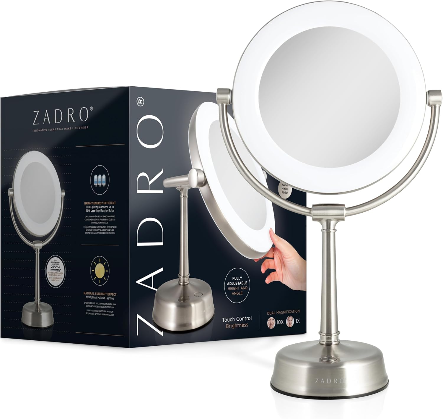 Alternative visual perspective that reinforces the product’s shape and premium finish.