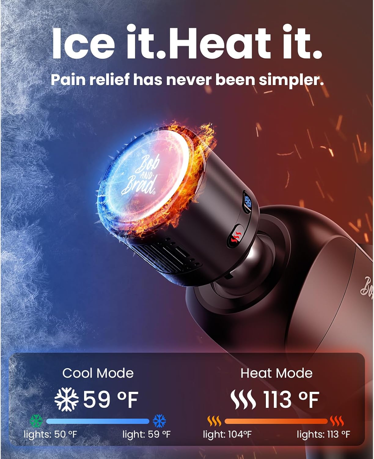 Useful for showcasing the standout capabilities that differentiate it from basic massage guns.