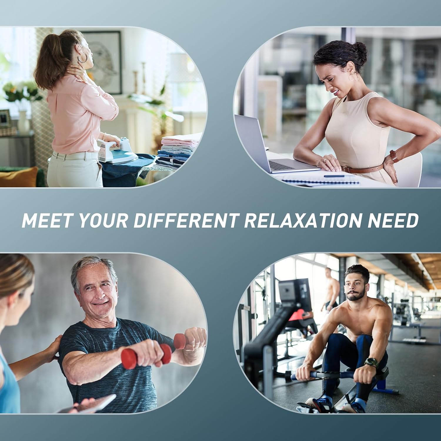 Opove M3 Pro 2 Massage Gun Deep Tissue Percussion Muscle Massager For Workout, Handheld Percussive Therapy Fascia Gun For Athletes Fast Recovery 4-8 Hours Long Battery Life, Powerful, Quiet, Black