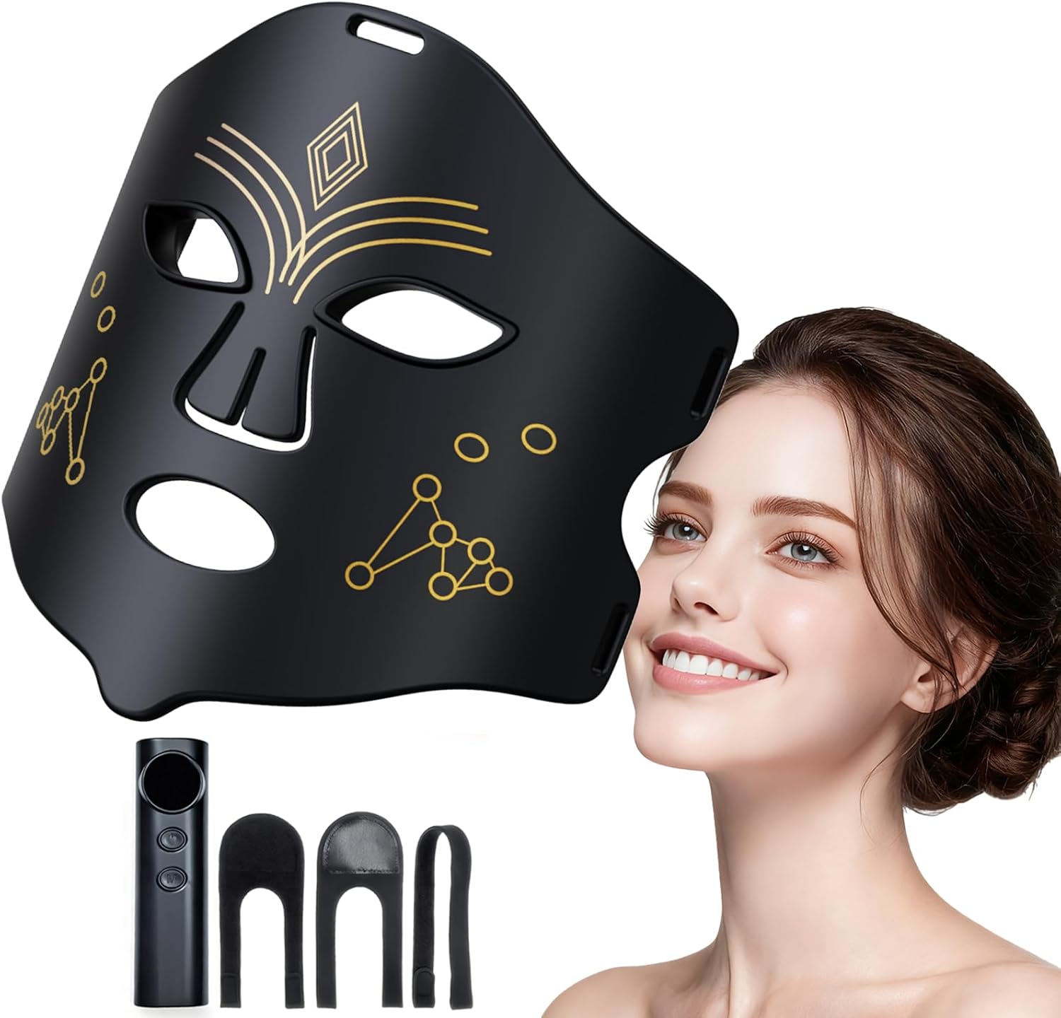 Shows the core product design, facial coverage, and immediate brand/product identity.