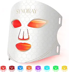 8 Modes LED 630Nm 850Nm Nir Red Light Therapy Mask For Face Ultra Light