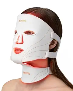 Red Light Therapy Mask For Face And Neck Medical Grade Fda Approved