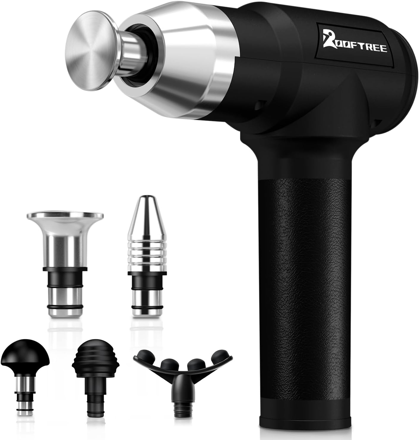 Deep Tissue Massage Gun For Athletes With Metal Heads, 90W High-Powered Brushless Motor, 60Lbs Stall Force, 12 Hrs Battery Life For Professional Therapist Use, Relieve Sore Muscles And Stiffness - R20
