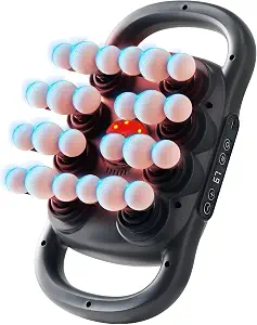 24-Heads Massage Gun Set For Full-Body Recovery, Deep Tissue Percussion Muscle Massager With 9 Modes, Quiet High-Power Back Massager For Gym, Office & Home,