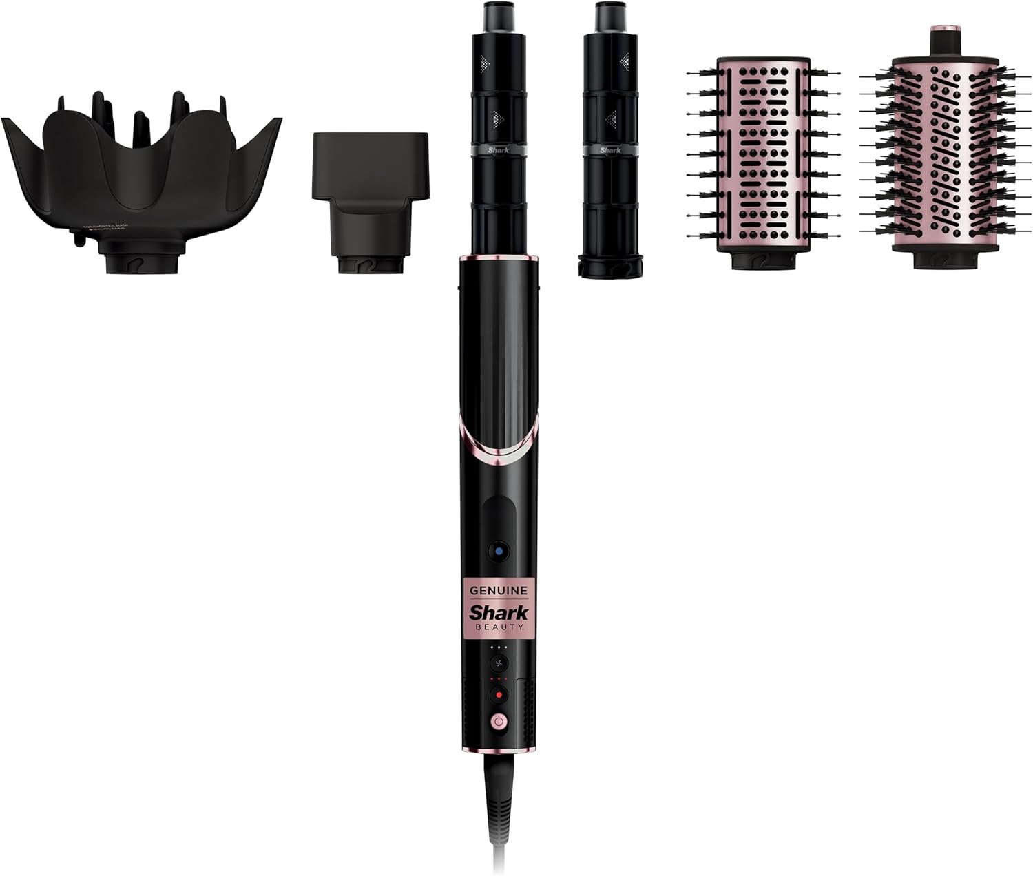Overall design, compact form factor, and premium positioning as an all-in-one styling system.