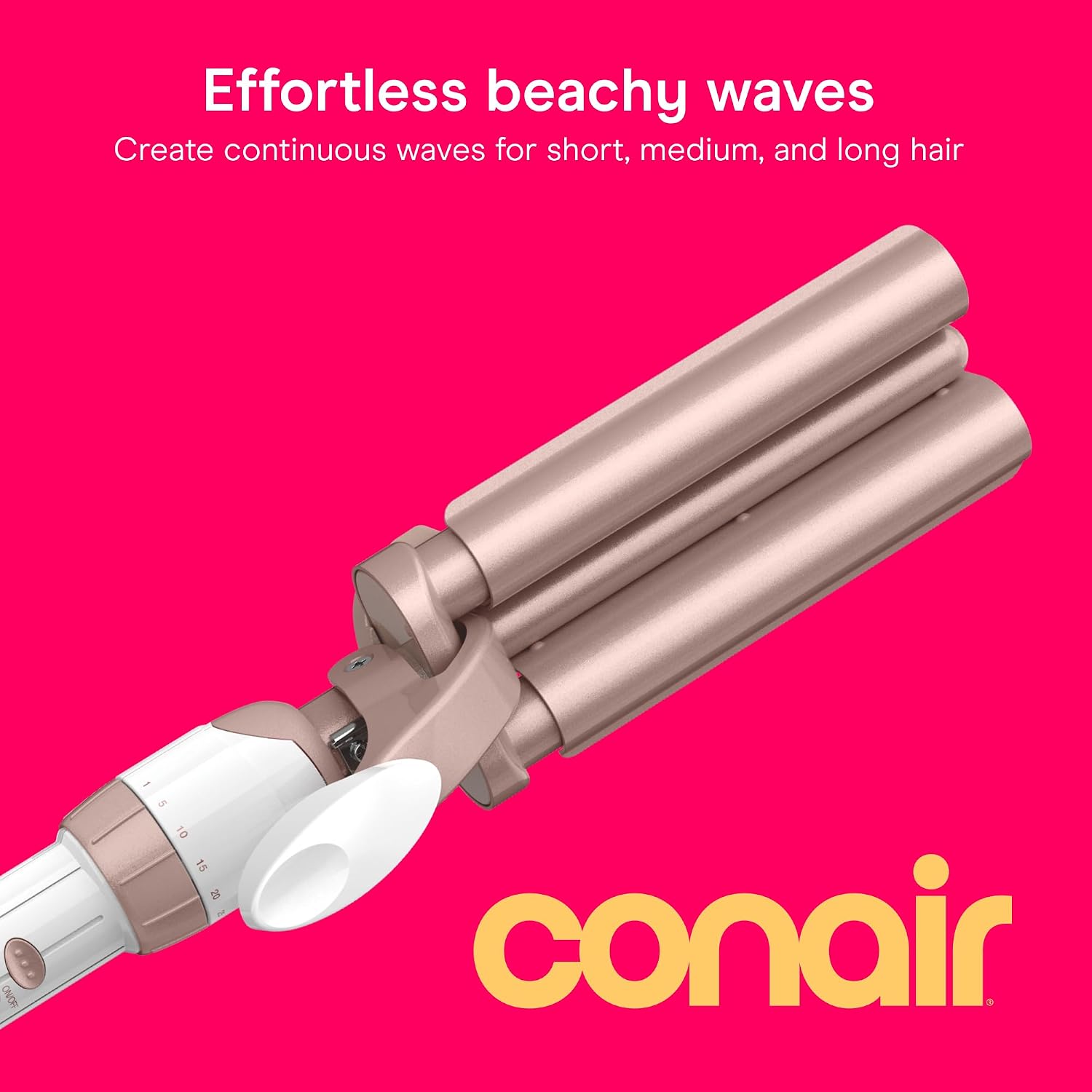 Barrel construction and the continuous wave pattern the tool is designed to create.