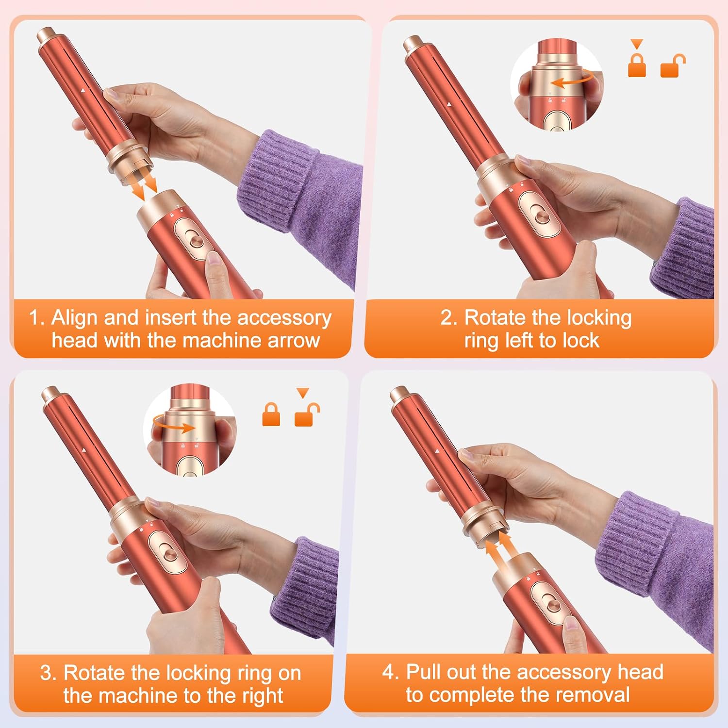 Hair Dryer Brush, 5-In-1 Detachable Multi Hot Air Styler For All Occasions