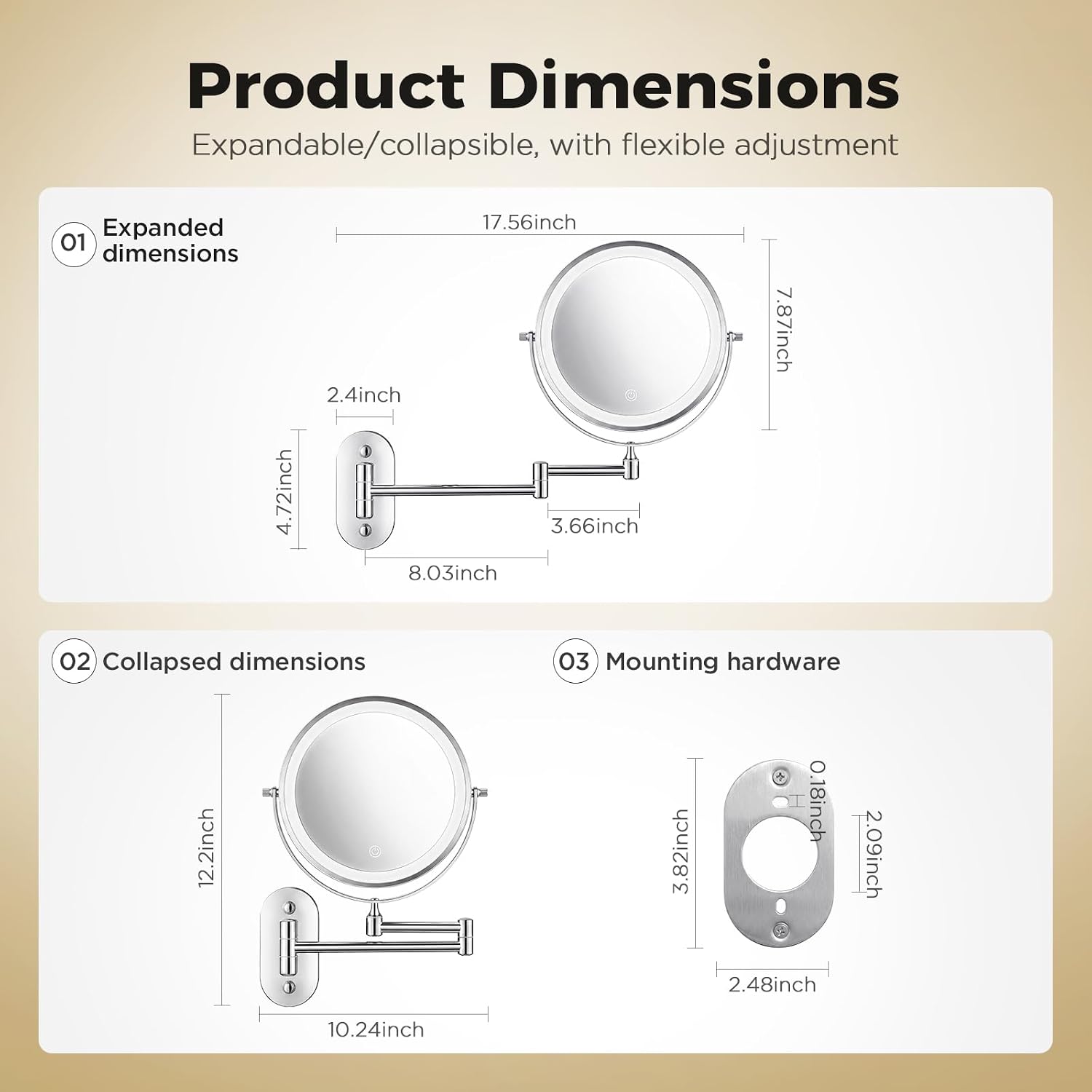 Build quality, reflective surface, and premium-looking finish.