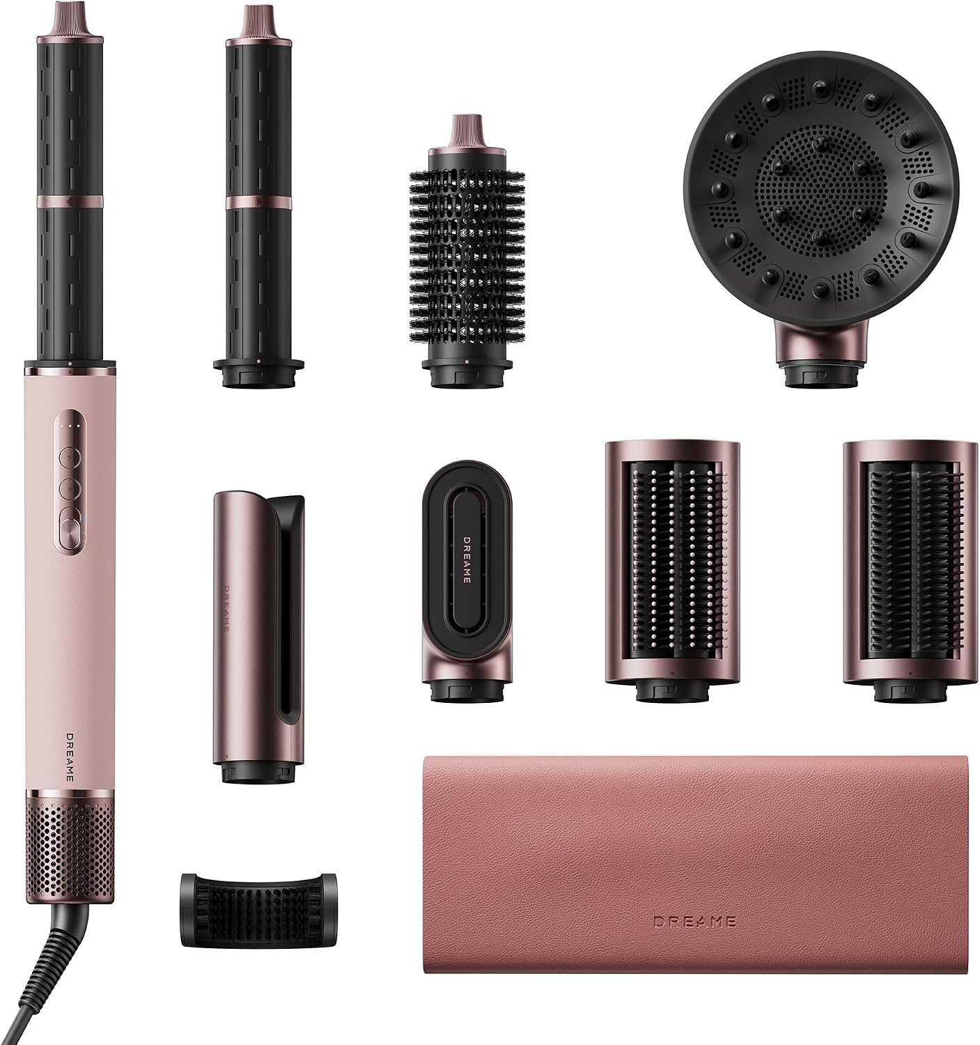 Overall kit presentation, attachment variety, and premium first impression.