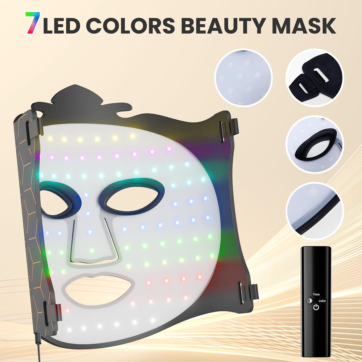 Real-world wearability, comfort, and how the mask sits during a treatment session.