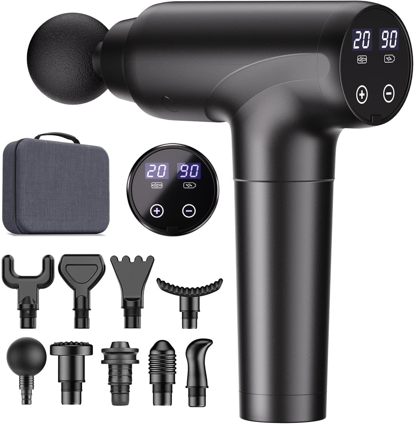 Highlights the overall design, colorway, and compact handheld form factor that supports the first buying impression.
