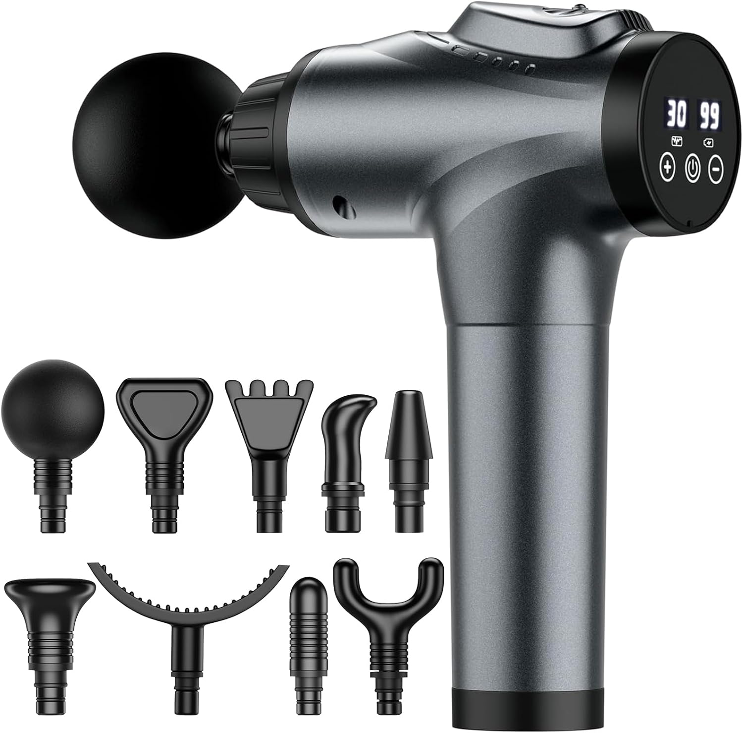 Overall look, portability, and first impression of the massage gun.